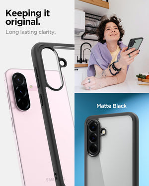 Spigen Galaxy A56 5G Case - Ultra Hybrid - Matte Black - image 3