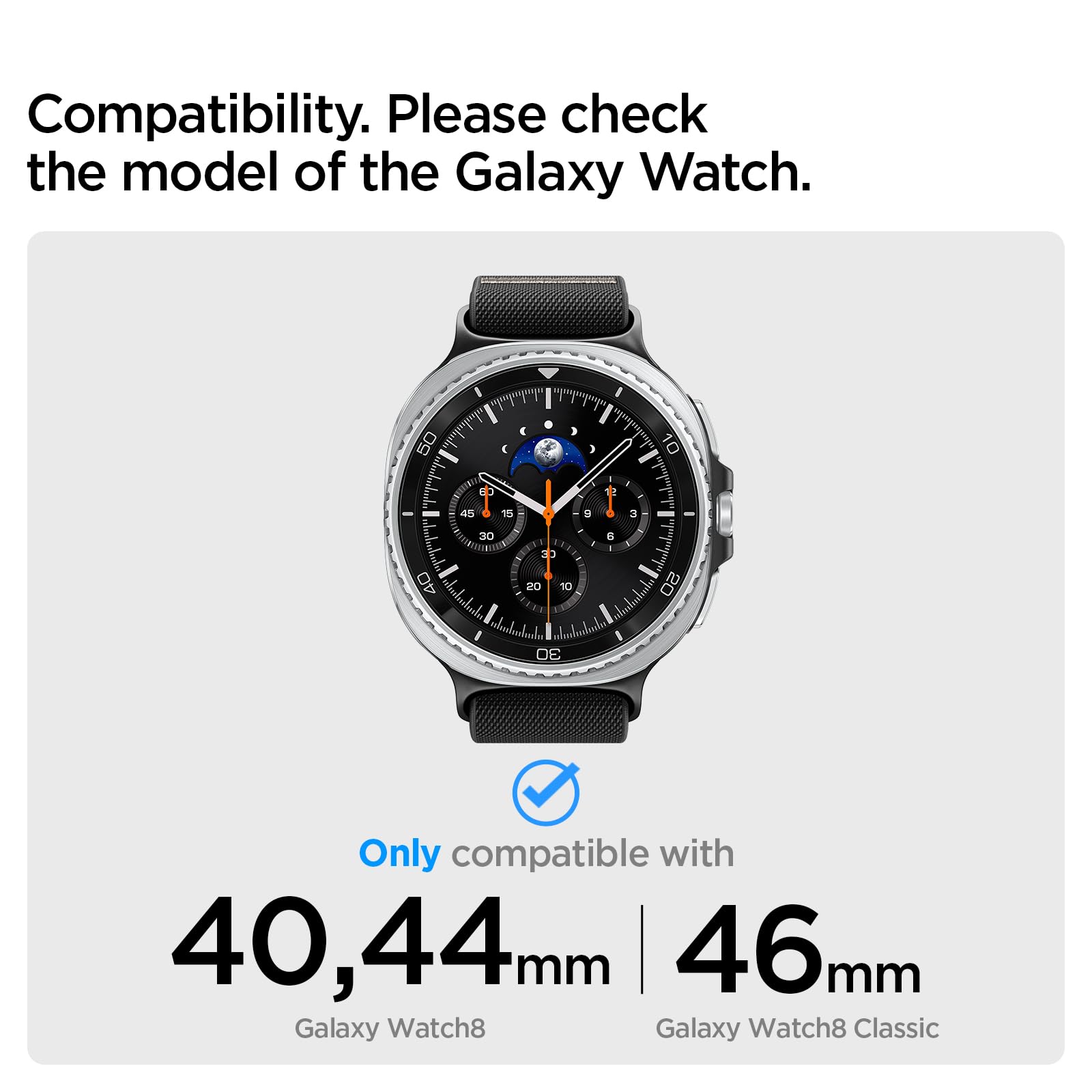 Spigen Galaxy Watch 9 Band - Lite Fit - Black Lite Fit - image 2