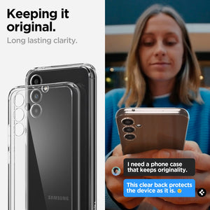 Spigen Galaxy A34 5G Case - Ultra Hybrid - Crystal Clear - image 3
