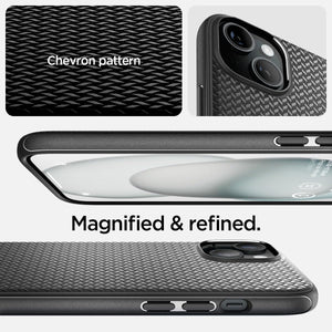 Spigen iPhone 15 / 14 Case Mag Armor MagFit - Matte Black - image 3