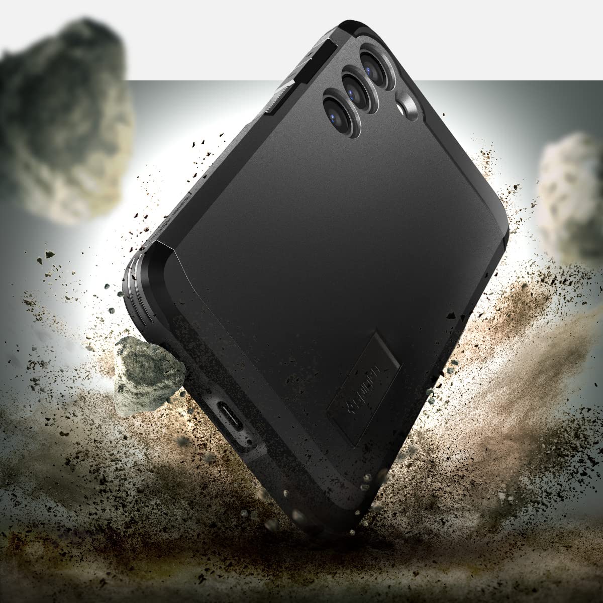 Spigen Galaxy S23 Case - Tough Armor - Black - Black - image 3