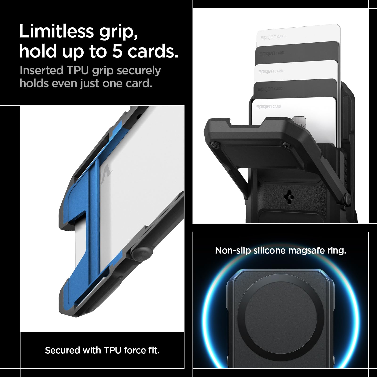 Spigen Tough Armor Pro MagFit Wallet - Black - image 6