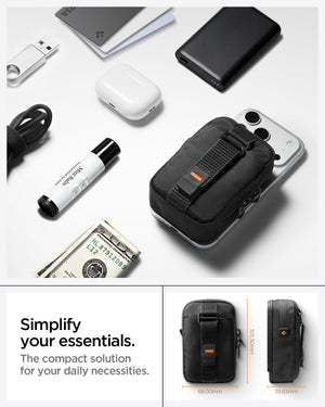 Spigen TintapZip MagFit Magnetic Phone Wallet Pouch - Black - image 3