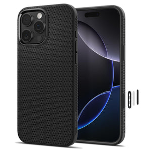 Spigen iPhone 16 Pro Max Case Liquid Air T MagFit - Matte Black - image 1