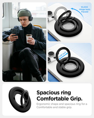 Spigen Nano Pop MagFit Phone Holder - Black Sesame - image 3