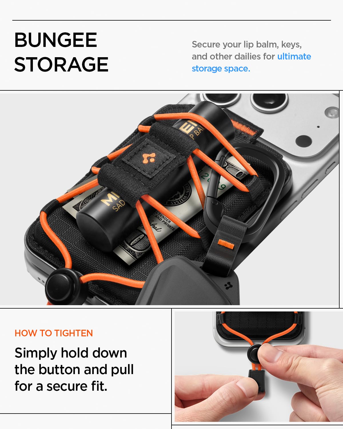 Spigen Tiefit MagFit 3-Card Wallet Stand - Black - image 5