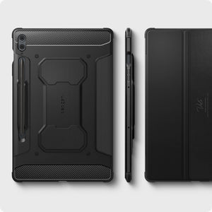 Spigen Galaxy Tab S9 FE Plus Case Rugged Armor Pro - image 5