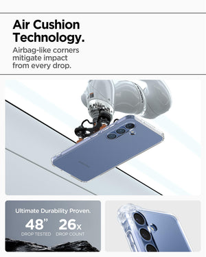 Spigen Galaxy S25 Liquid Crystal Crystal Clear case view 5
