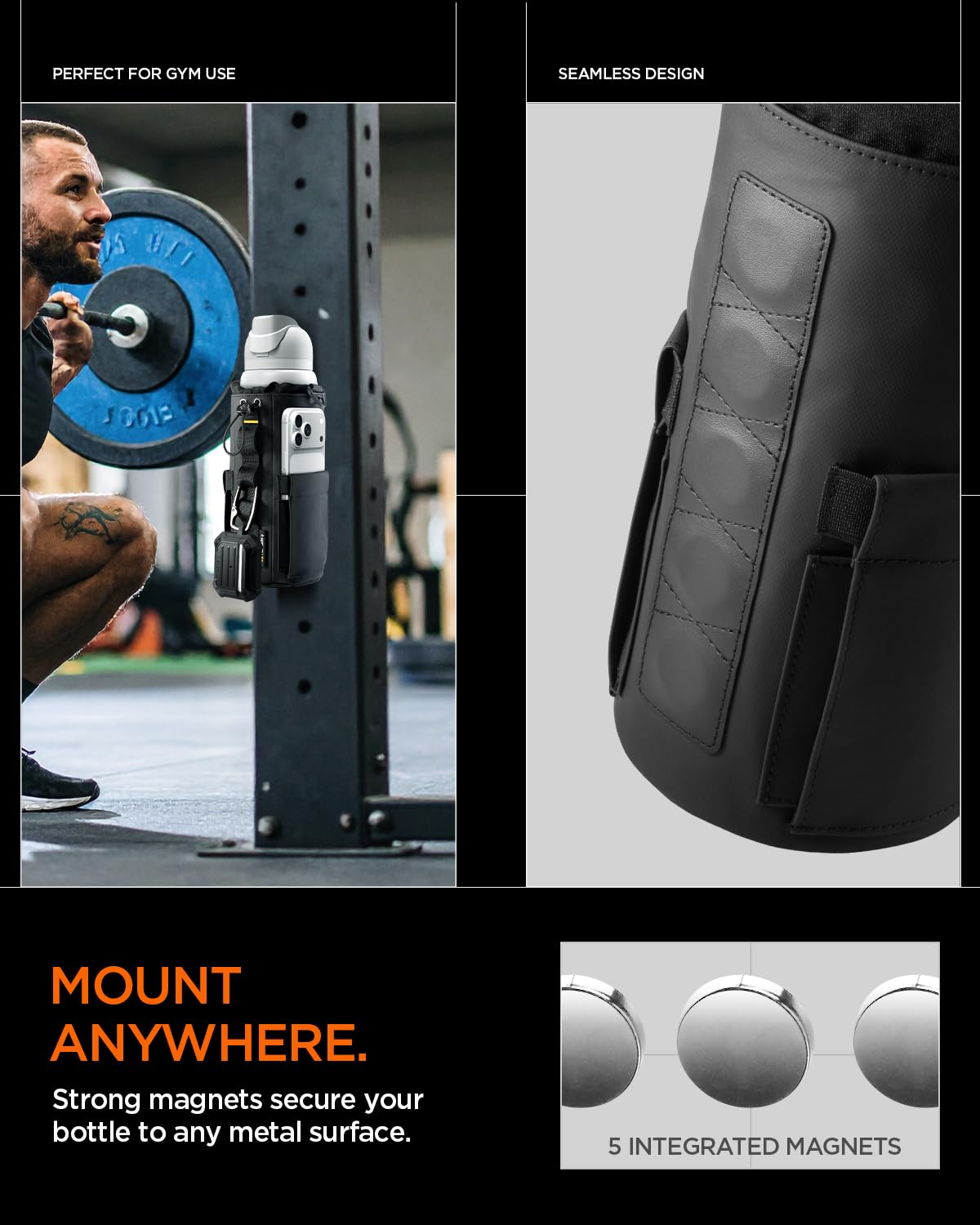 Spigen Life LF500 Magnetic Tumbler Bag - Black - image 3