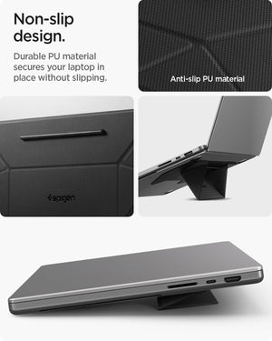 Spigen Slimfold LD201-S3 Laptop Stand for 11–16-Inch Laptops - Black - image 6