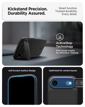 Spigen iPhone Air Case Optik Armor MagFit - Black - image 6