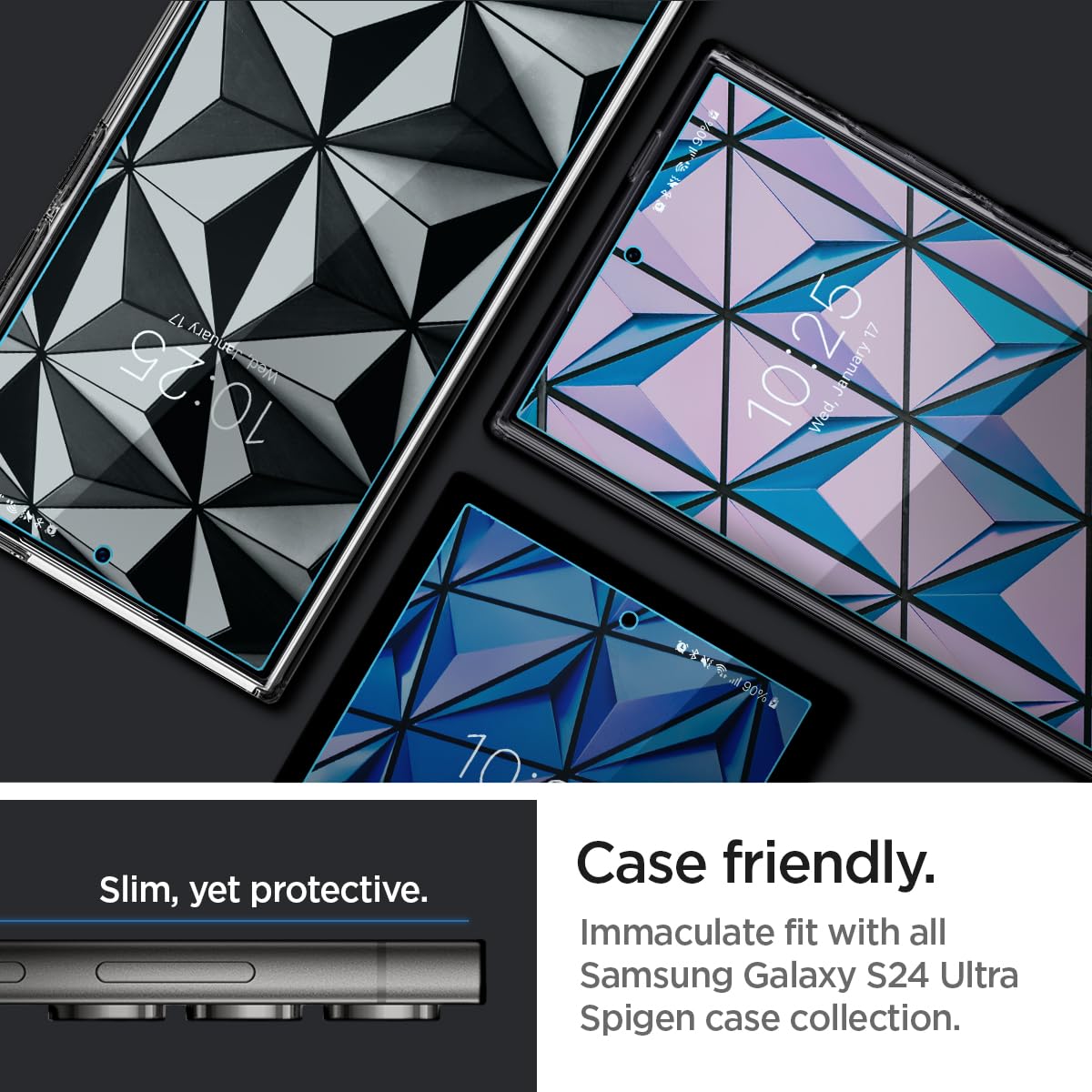 Spigen Galaxy S24 Ultra Screen Protector - NeoFlex (2 Pack) - Clear - image 6