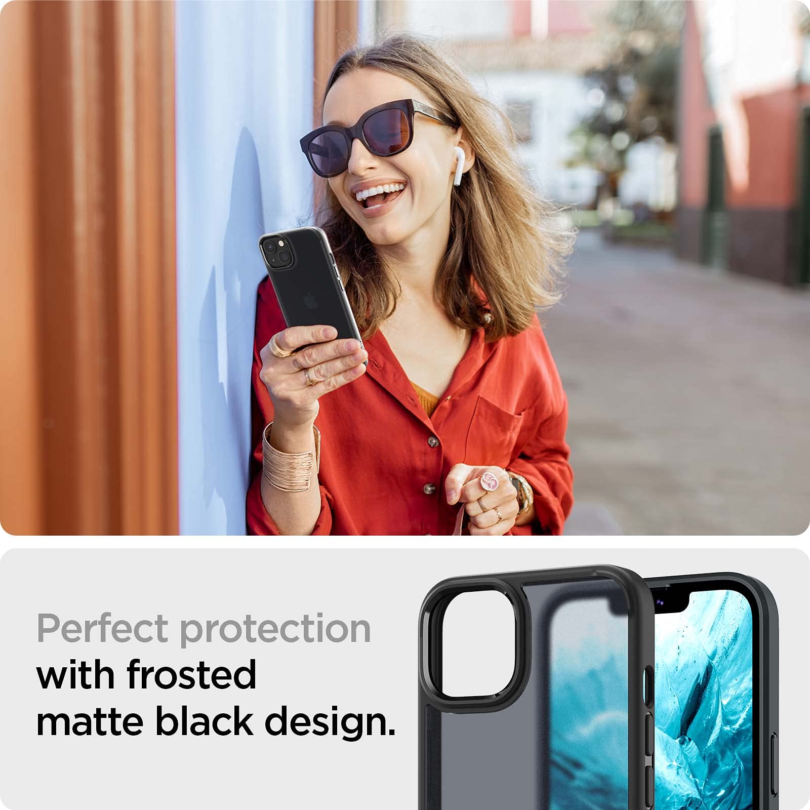 Spigen iPhone 13 Mini Case Ultra Hybrid - Frost Black - image 4