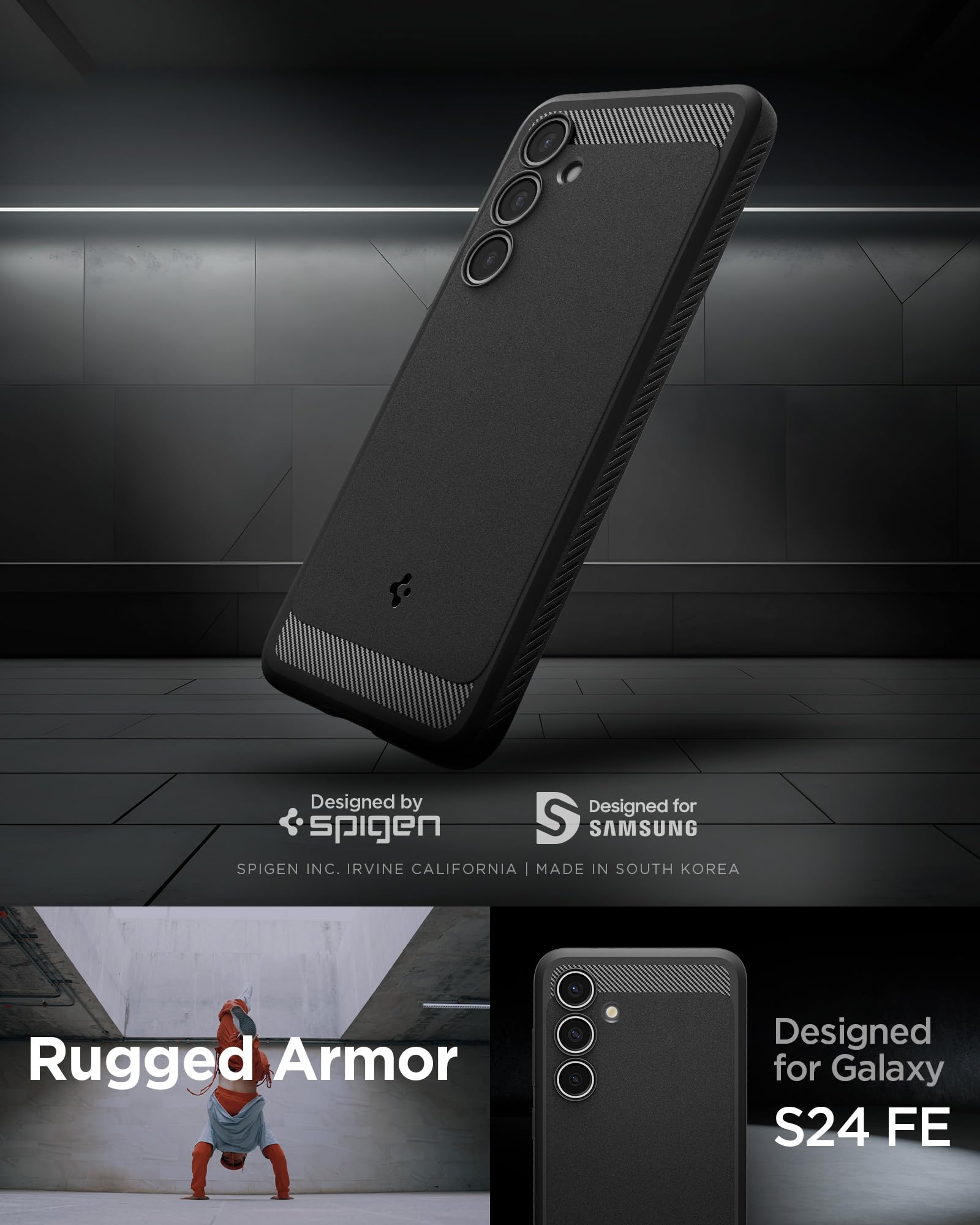 Spigen Galaxy S24 FE Case Rugged Armor - image 1