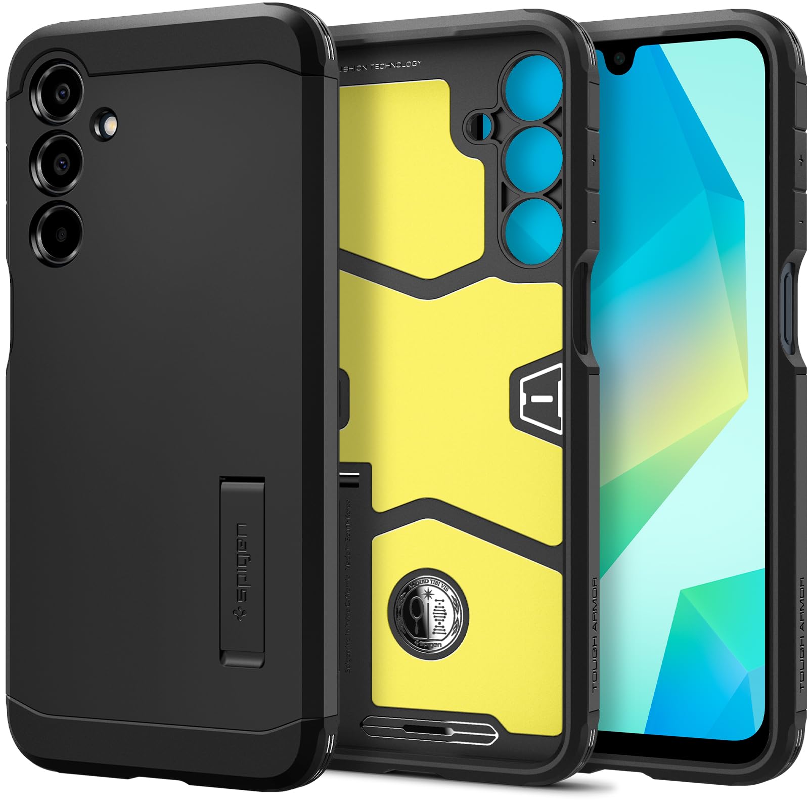 Spigen Galaxy A16 Series Case - Tough Armor - Black - image 1