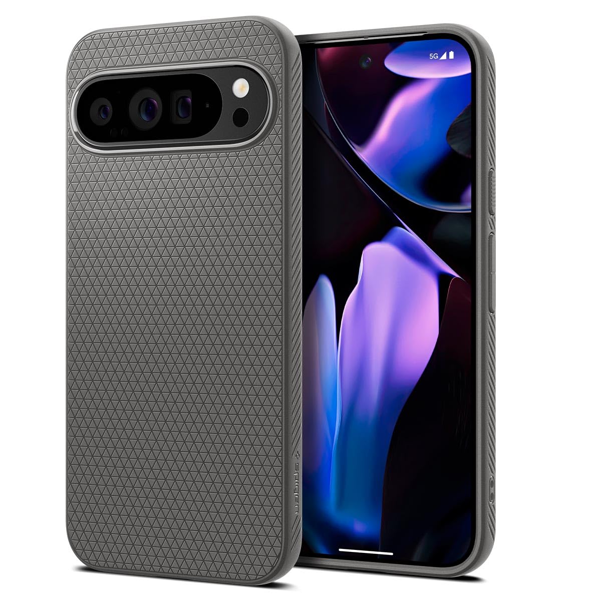 Spigen Liquid Air Google Pixel 9 Pro XL Phone Case - Marble Gray - image 1