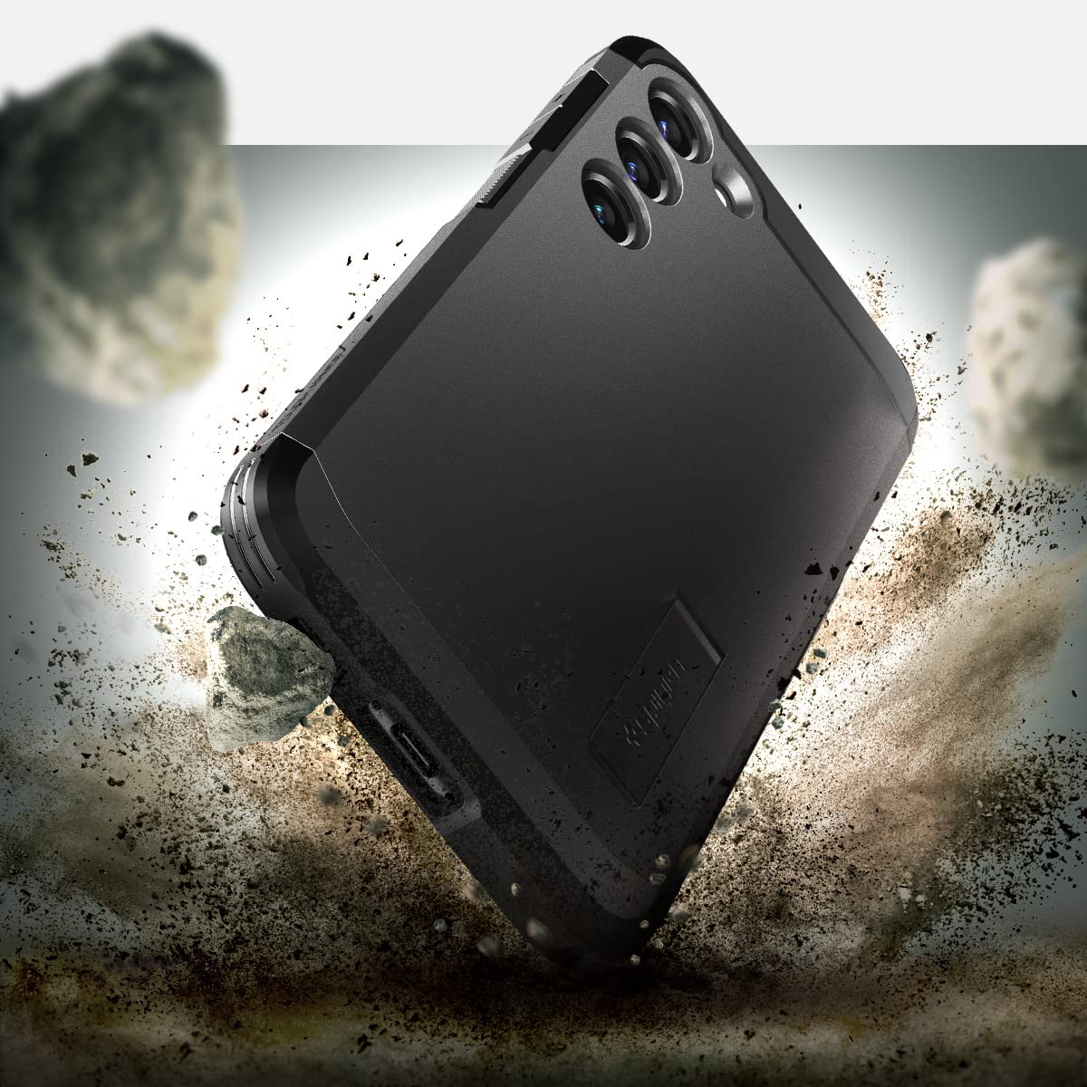 Spigen Galaxy S23 Plus Case - Tough Armor - Black - Black - image 3
