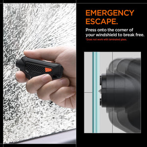 Spigen Life Car Escape Tool with Seatbelt Cutter - Black - image 3