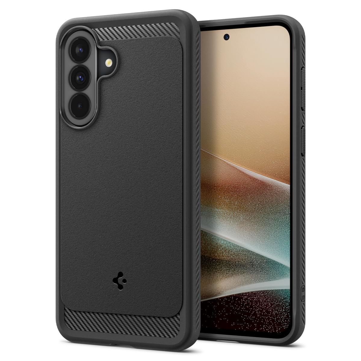 Spigen Galaxy A37 5G Case - Rugged Armor - Matte Black - image 1