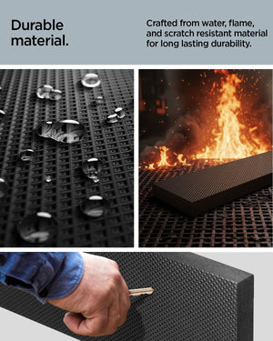 Spigen Garage Wall Protector Pads – 2 Pack - Black - image 5