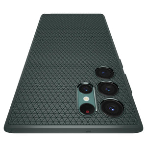 Spigen Galaxy S22 Ultra Case - Liquid Air - Abyss Green - image 5