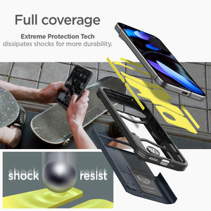 Spigen Tough Armor Google Pixel 9 Pro / Pixel 9 Kickstand Case - Metal Slate - image 3