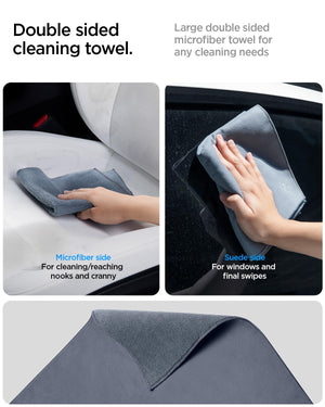 Spigen Car Interior Upholstery Cleaner Kit with CyberCase - Black - image 6