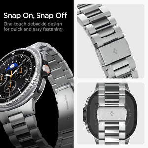 Spigen Galaxy Watch 9 Band - Modern Fit 316L - Silver Modern Fit 316L - image 5