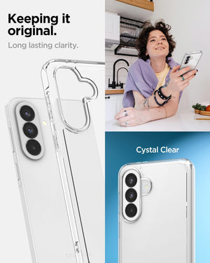 Spigen Galaxy A37 5G Case - Ultra Hybrid - Crystal Clear - image 3
