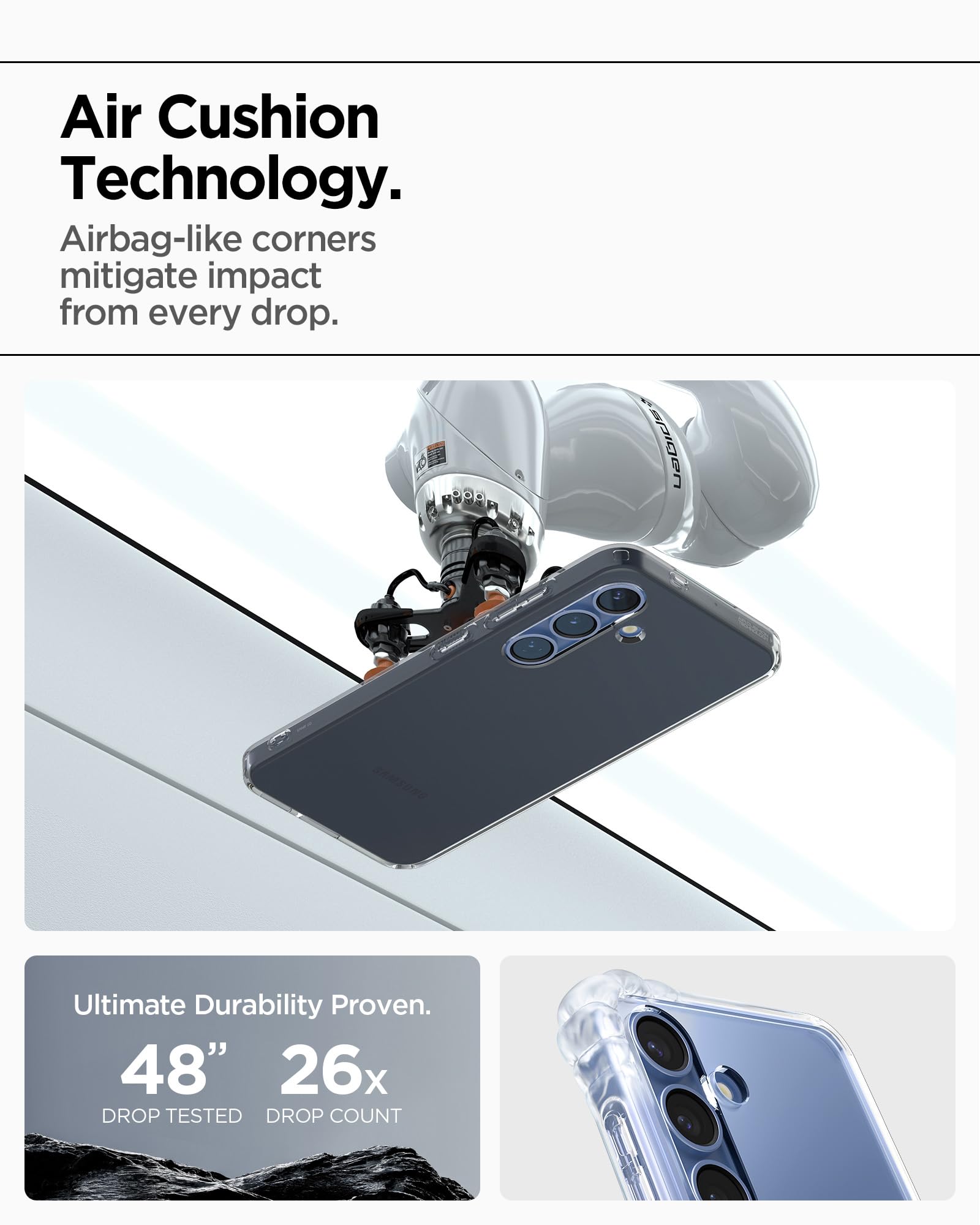 Spigen Galaxy S25 Plus Case - Liquid Crystal - Space Crystal - image 6