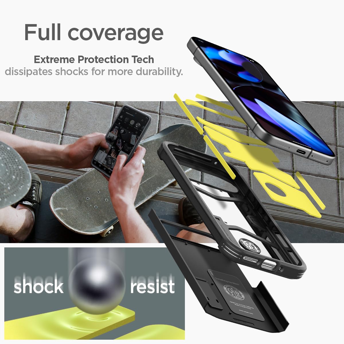 Spigen Tough Armor Google Pixel 9 Pro / Pixel 9 Kickstand Case - Black - image 3