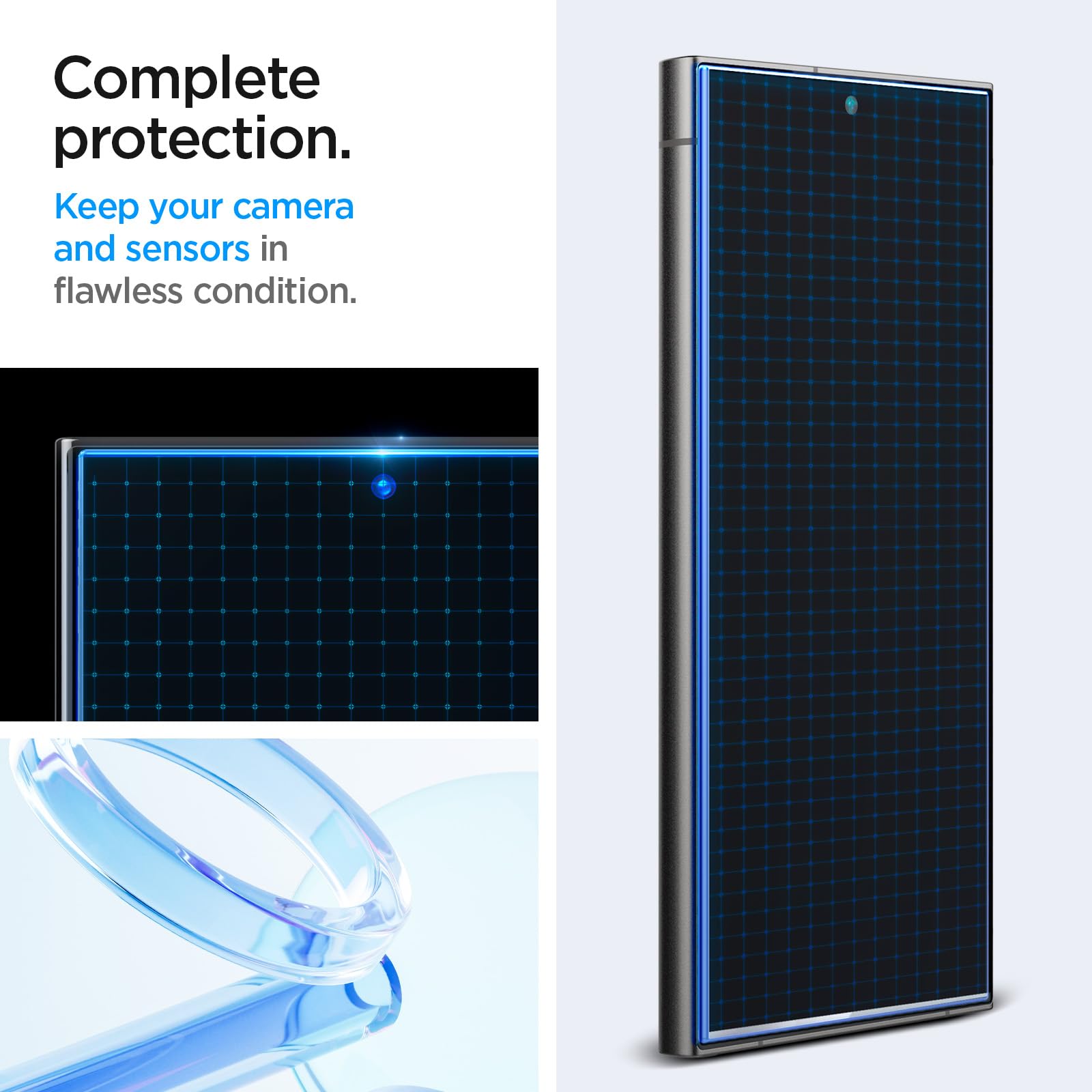 Spigen Galaxy S24 Ultra Screen Protector - Glas.tR EZ Fit (2 Pack) - Clear - image 6