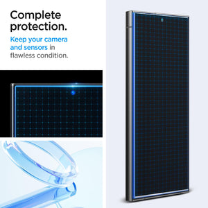 Spigen Galaxy S24 Ultra Screen Protector - Glas.tR EZ Fit (2 Pack) - Clear - image 6
