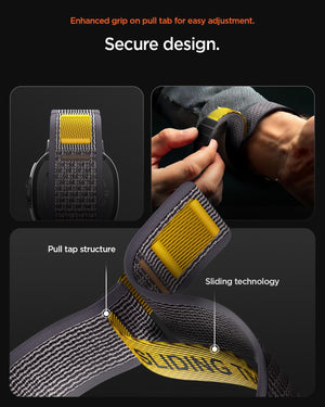 Spigen Galaxy Watch 9 Band - Athlex Air - Active Gray Athlex Air - image 7