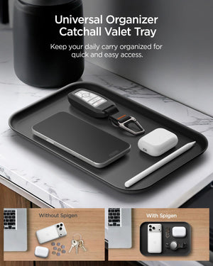 Spigen Catchall Valet Tray Desktop Organizer - Black - image 2