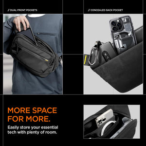 Spigen Klasden KD410 Handheld Gaming Sling Bag - Black - image 3