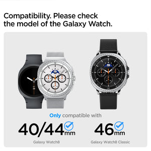 Spigen Galaxy Watch 9 Band - Enzo - Black Enzo - image 2