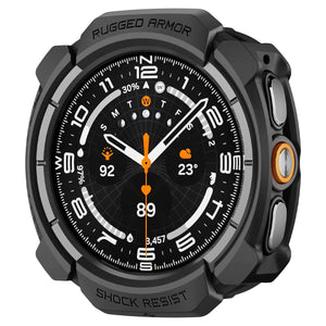 Spigen Galaxy Watch Ultra 2 47mm Case - Rugged Armor - Matte Black - image 1