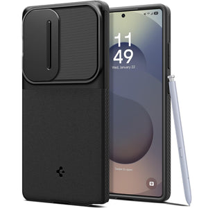 Spigen Galaxy S25 Ultra Optik Armor case - Black