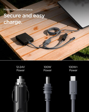 Spigen Starlink Mini 3-in-1 Power Cable 10 ft (3 m) - Gray - image 5
