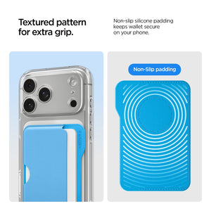 Spigen Caseology Folder Pop MagFit 3-Card Wallet - Sky Blue - image 7