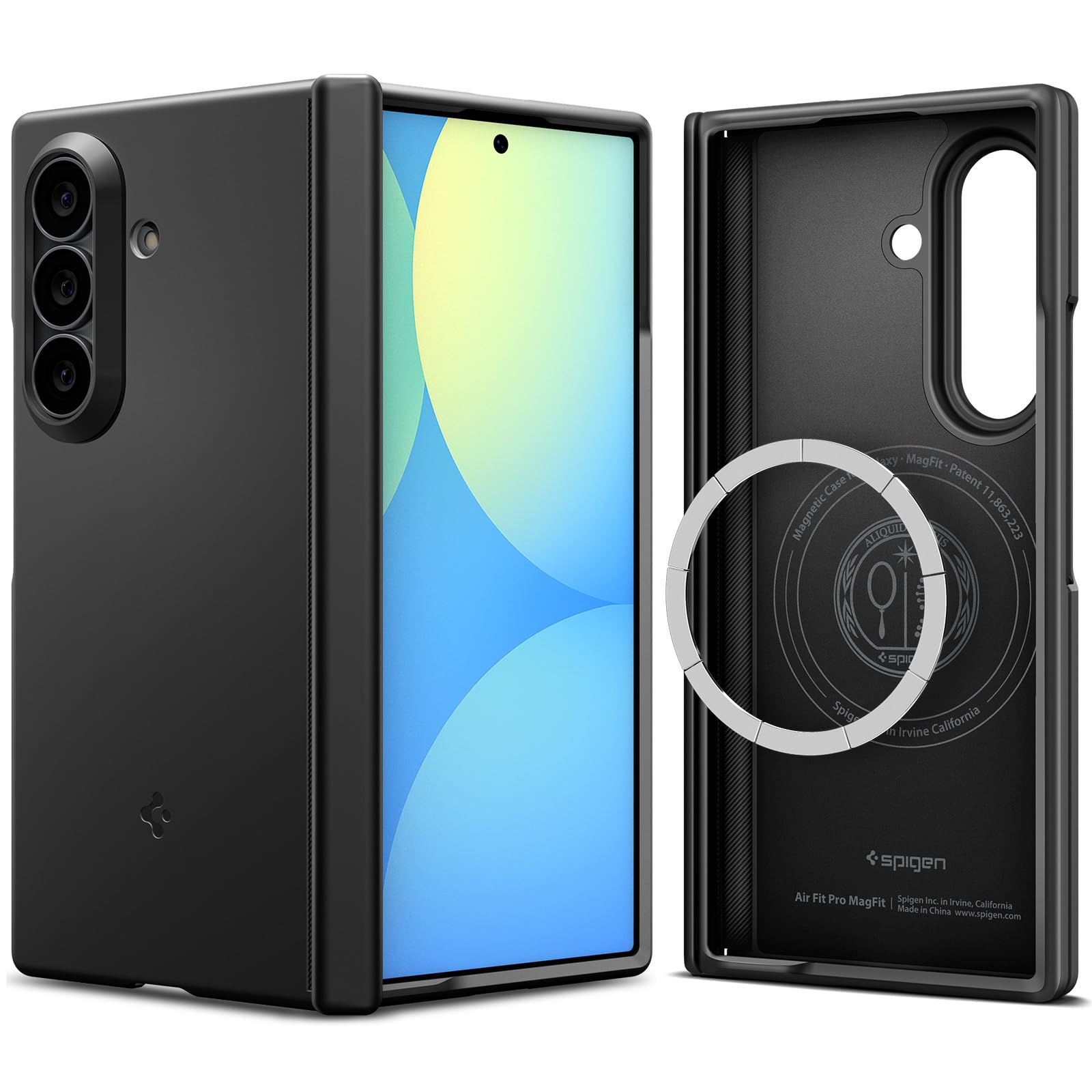 Spigen Galaxy Z Fold 8 Ultra Case Air Fit Pro MagFit - Black - image 1