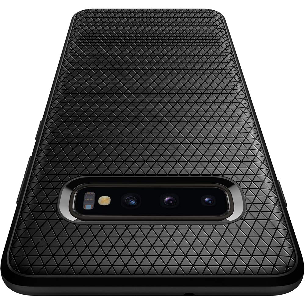 Spigen Galaxy S10 Plus Case - Liquid Air - Matte Black - image 7