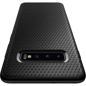 Spigen Galaxy S10 Plus Case - Liquid Air - Matte Black - image 7
