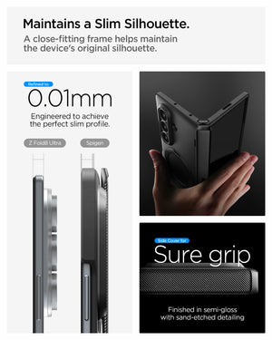 Spigen Galaxy Z Fold 8 Ultra Case Slim Armor Pro S MagFit - Black - image 6