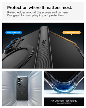 Spigen Galaxy Z Fold 8 Ultra Case Slim Armor Pro S MagFit - Black - image 5