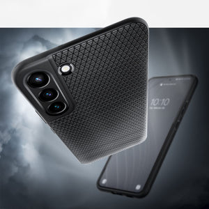Spigen Galaxy S22 Case - Liquid Air - Matte Black - image 3