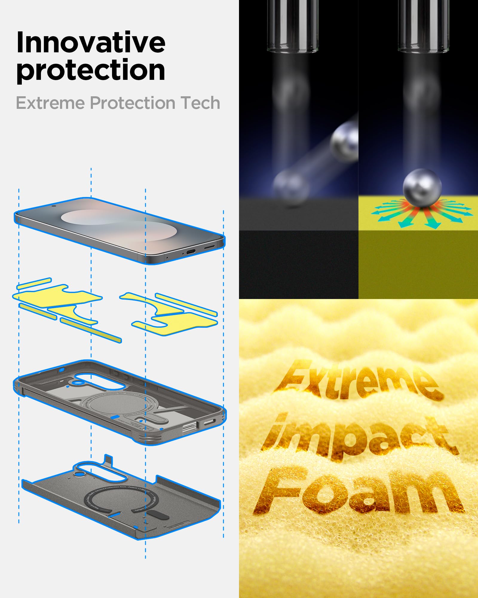 Spigen Galaxy S25 FE Case Tough Armor MagFit - image 3