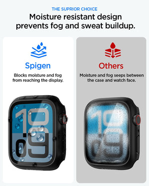 Spigen Thin Fit 360 Apple Watch SE 3/2 44mm Waterproof Case - Black - image 4