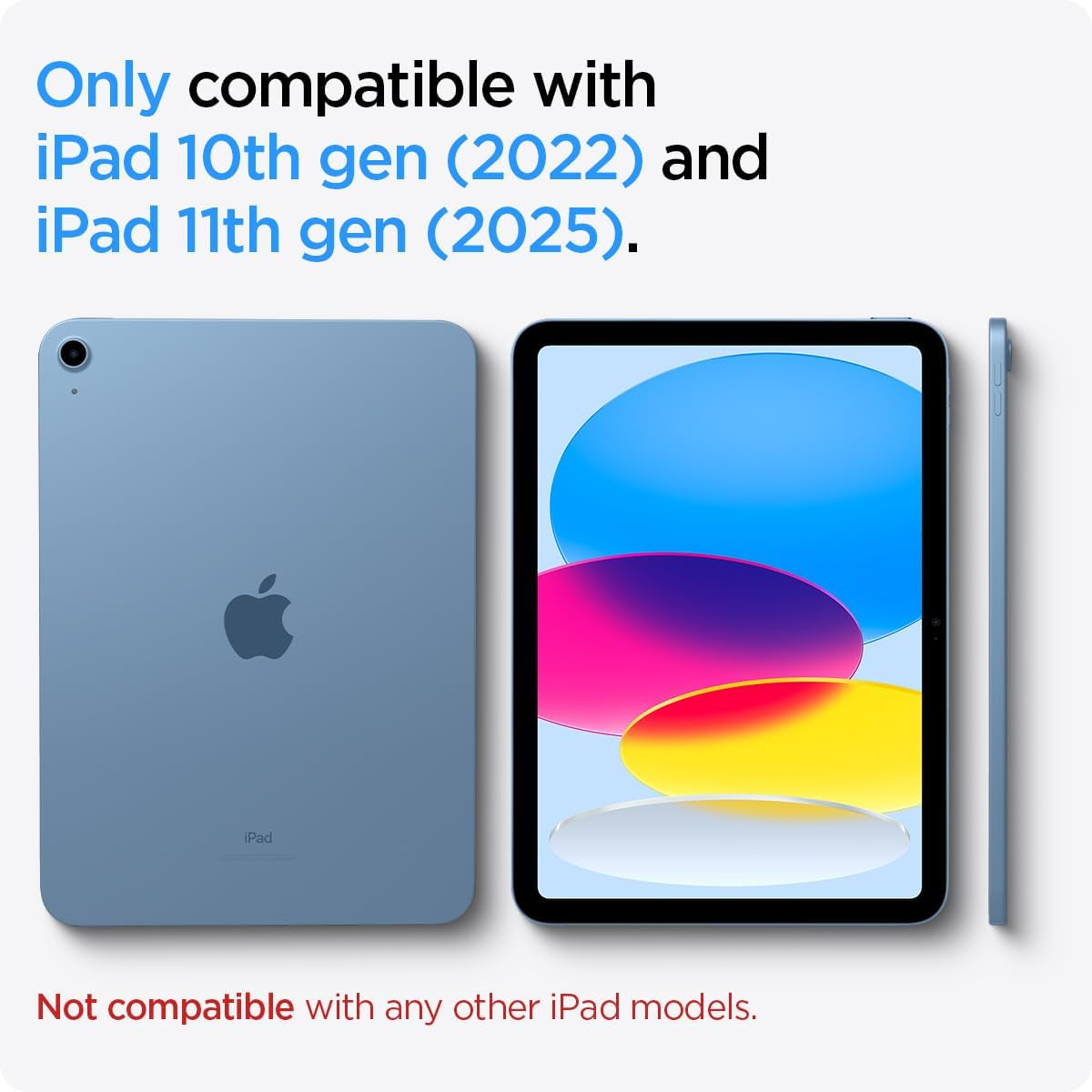 Spigen iPad 11th Generation (A16, 2025) / iPad 10th Generation (2022) Case – Ultra Hybrid Pro